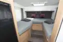 Twin beds in the Adria Coral Axess 600 SL motorhome