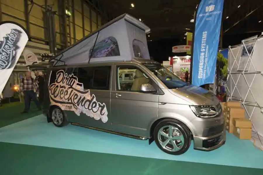 The Dirty Weekend VW T6 LWB is a very bespoke camper © Warners Group Publications, 2019 (Click to view full screen)
