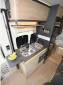 The Itineo Nomad CM660 A-class motorhome kitchen