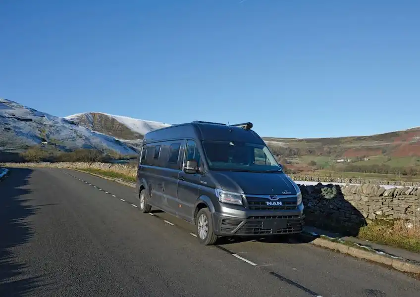 The WildAx Altair high-top campervan  (Click to view full screen)