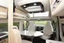 The lounge and cab area in the Dreamer D68 Limited campervan