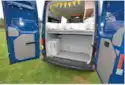 The Standout Campers VW Crafter campervan rear