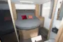 The bed in the Adria Matrix Axess 600 SC motorhome