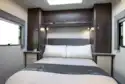 The island bed in the Marquis Majestic 250 motorhome