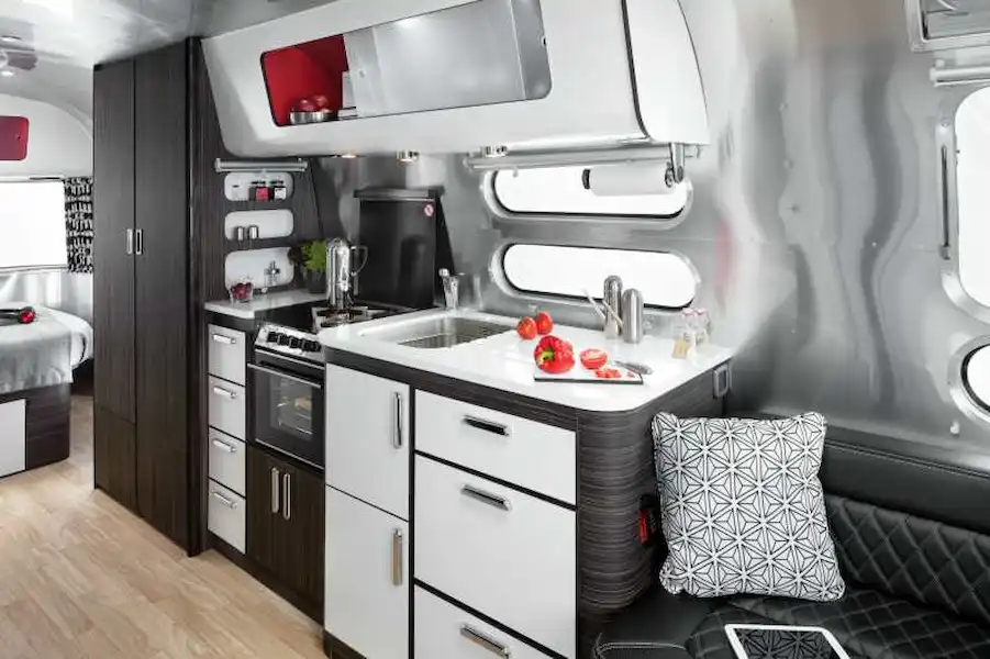 Airstream Colorado kitchen (Click to view full screen)