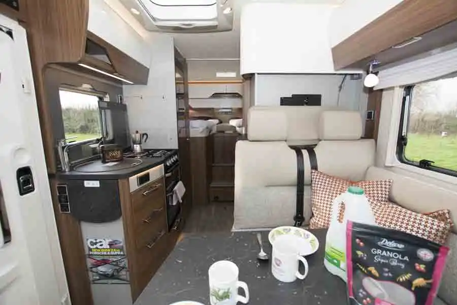 Internal view of the Hymer B-MC (Click to view full screen)
