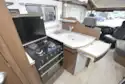 The kitchen in the Frankia F-Line I 740 BD