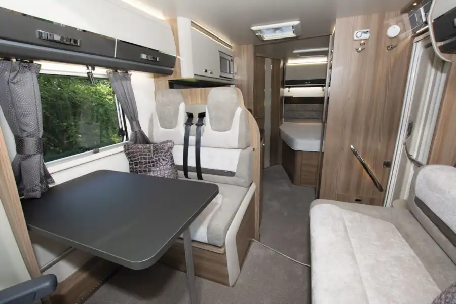 An interior view of the Swift Kon-tiki Sport 560 motorhome (Click to view full screen)