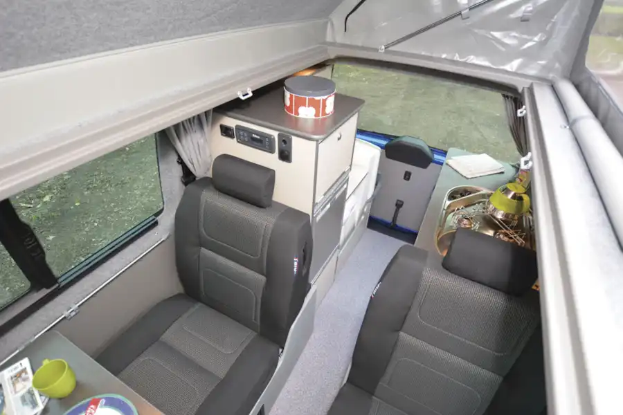 Seating in the Nexa+ HL campervan (Click to view full screen)