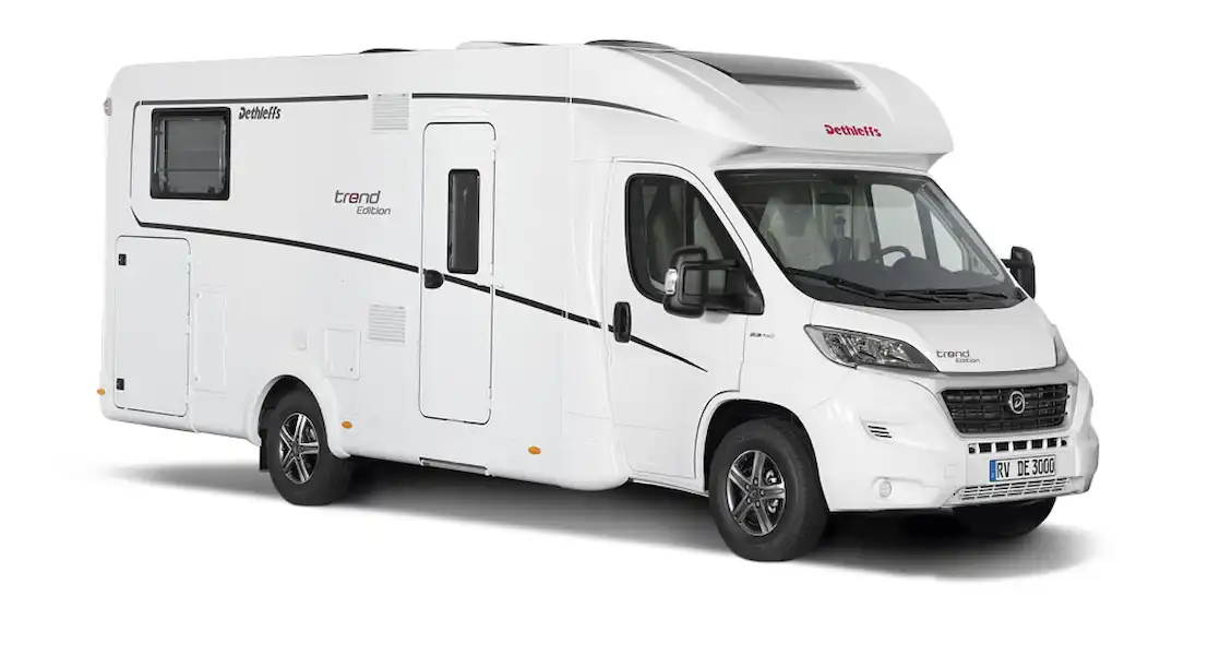 The Dethleffs Trend Edition T 7057 motorhome (Click to view full screen)