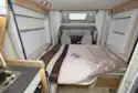 The drop-down double bed in the Pilote Pacific P626D Evidence