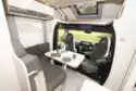 The lounge and table in the Dethleffs Globeline T 6613 EB motorhome