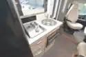 The kitchen area in the McLouis Fusion 330 motorhome