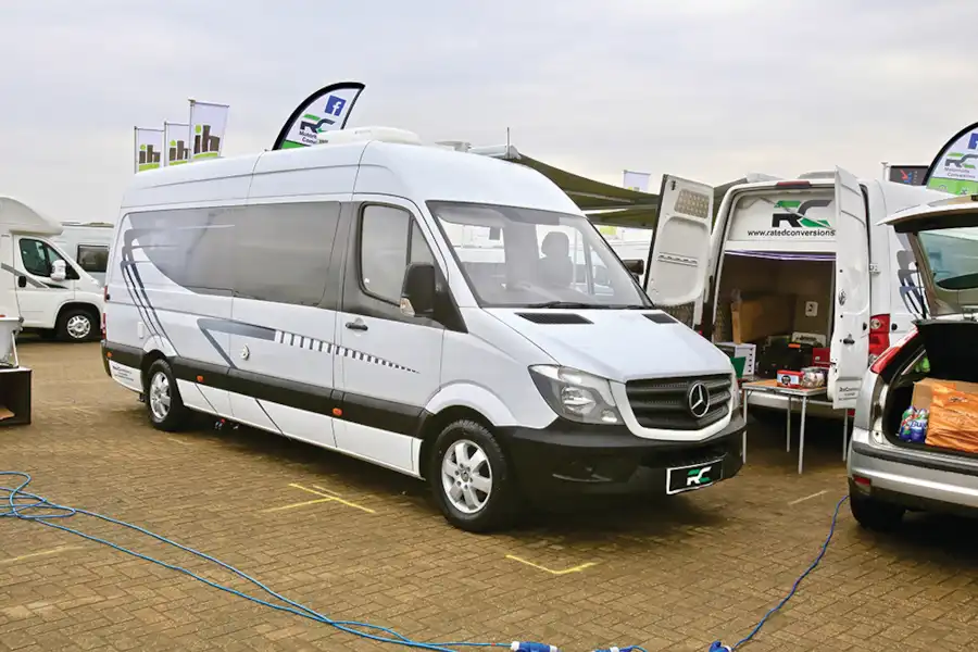 Rated Conversions Jupiter campervan (Click to view full screen)