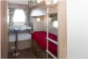 The Swift Kudos 830 DB caravan bunks
