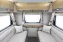The rear lounge in the Elddis Marquis Majestic 135 motorhome