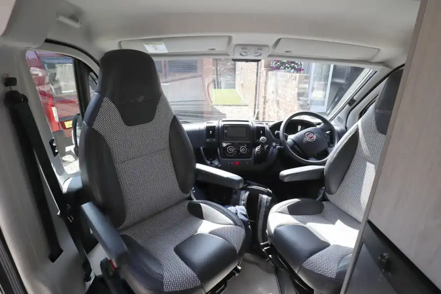 The cab in the Auto-Trail Tribute 660 campervan (Click to view full screen)