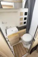 The washroom in the Dreamer D68 Limited campervan