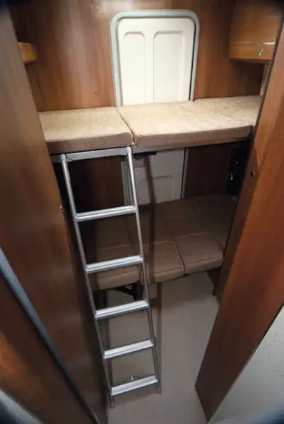 The bunks are on the small size (Click to view full screen)