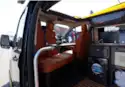 The Speeds JPS Limited Edition campervan cab area