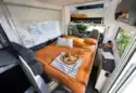 The Chausson 660 Exclusive Line low-profile motorhome bed