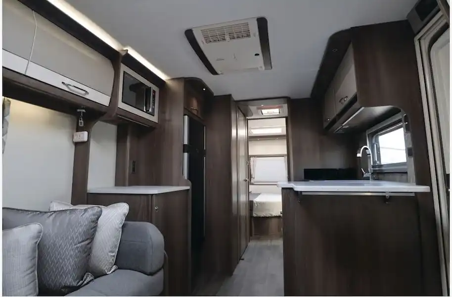 The Coachman Laser Xcel 855 interior (photo courtesy of Coachman/Clare Kelly) (Click to view full screen)