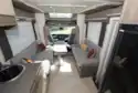 The interior of the Chausson 720 motorhome