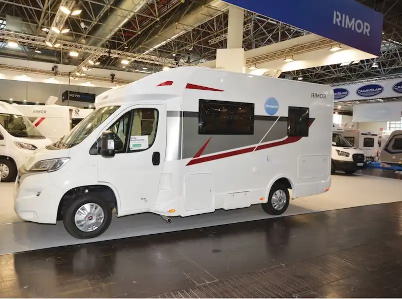 The Rimor Seal 12P low-profile motorhome  (Click to view full screen)