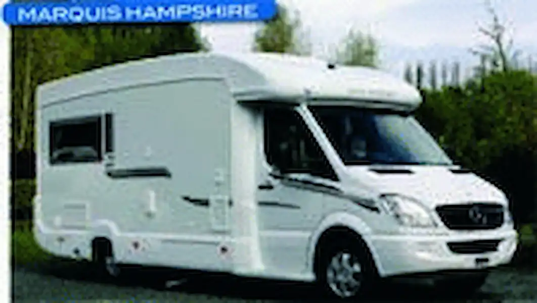 Motorhome review - head to head between the Bessacarr E695 Elegance and the Marquis Hampshire (Click to view full screen)