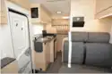 The Chausson S514 Sport Line low-profile motorhome interior