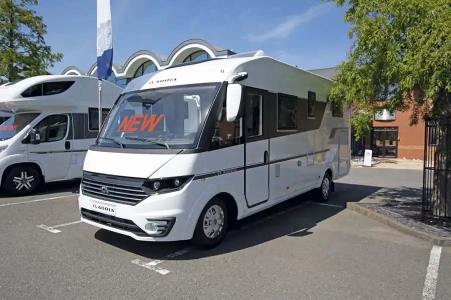 The new Adria Sonic Axess 600 SL motorhome (Click to view full screen)