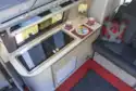 A view of the kitchen in the Vanguard Highline Campervan