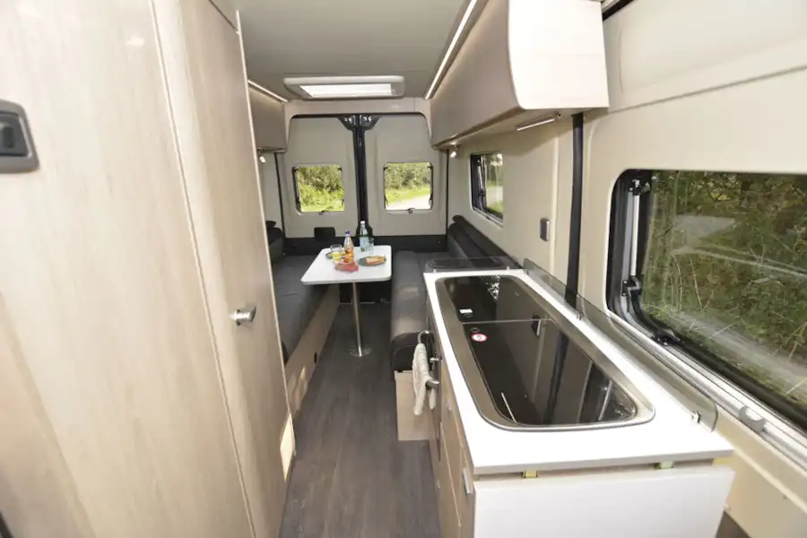A view of the interior of the Auto-Trail Expedition (Click to view full screen)
