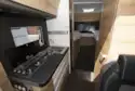The kitchen in the Adria Sonic Axess 600 SL motorhome