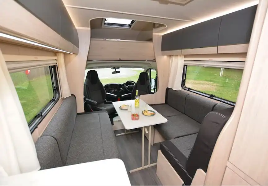 The Auto-Trail Expedition C63 motorhome view forwards (Click to view full screen)