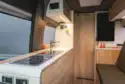 The side kitchen in the Hymer DuoCar S