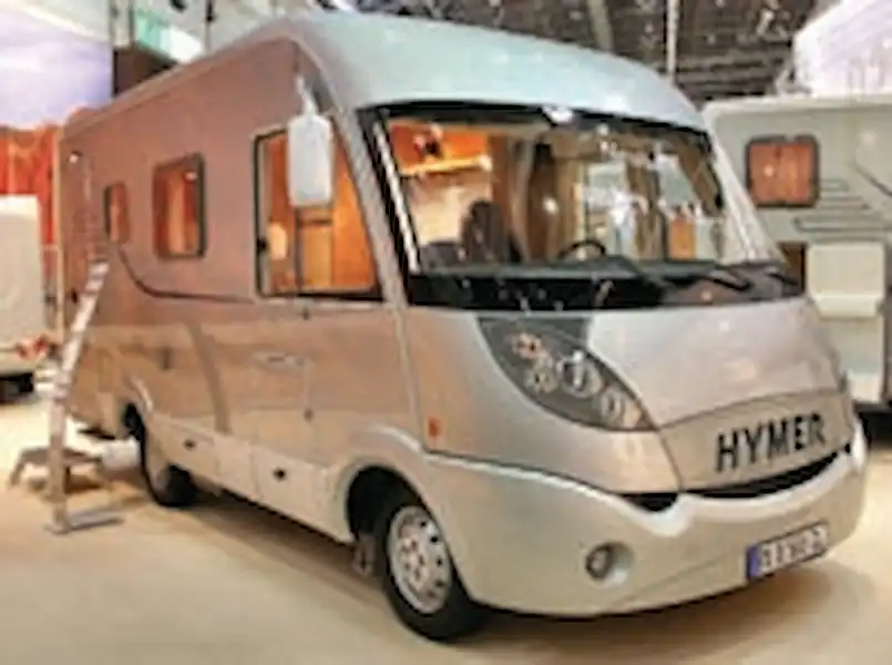Hymer B508 CL (2008) - motorhome review (Click to view full screen)