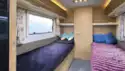 Beds in the Adria Adora Seine caravan