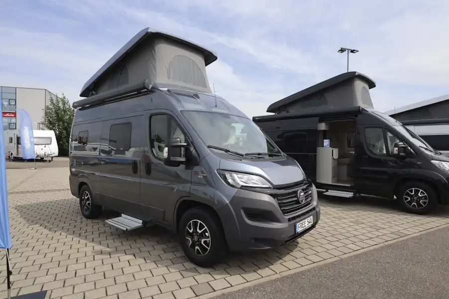 Hymer Free campervan (Click to view full screen)