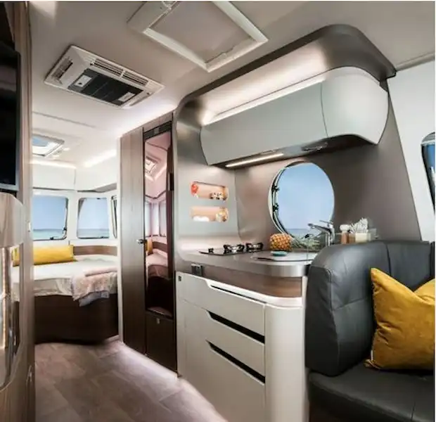 The Eriba Touring 820 caravan (photo courtesy of Erwin Hymer Group) (Click to view full screen)