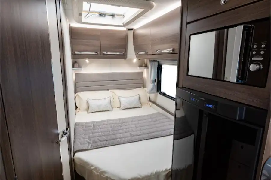 The French bed in the Buccaneer Aruba (Click to view full screen)