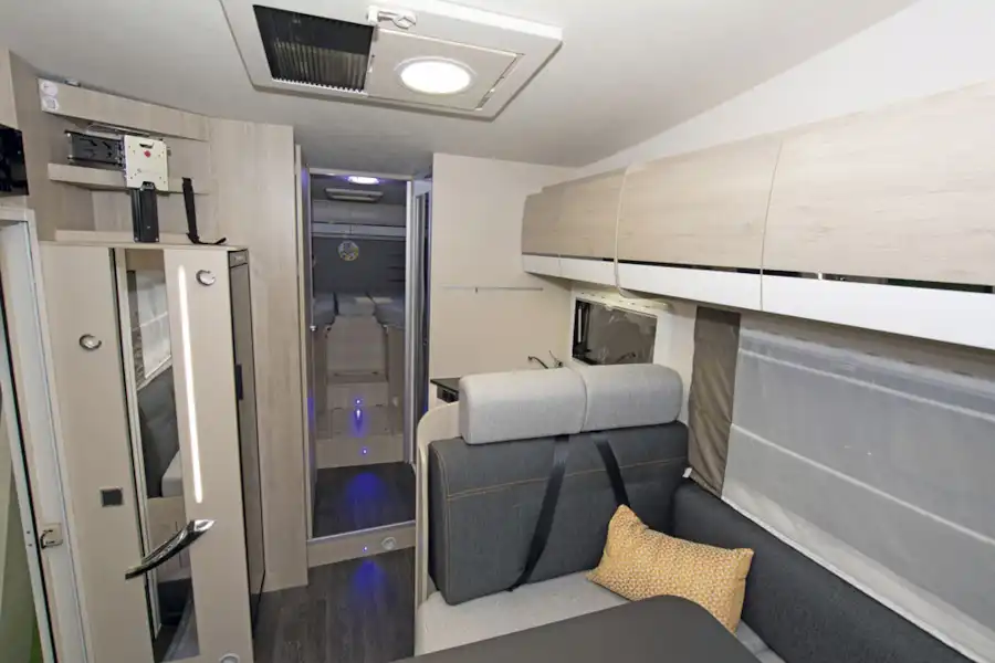 The interior of the Chausson C717GA motorhome (Click to view full screen)