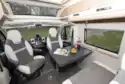 The cab in the Swift Select 84 motorhome