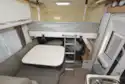 The drop down bed in the Dethleffs Globebus I6