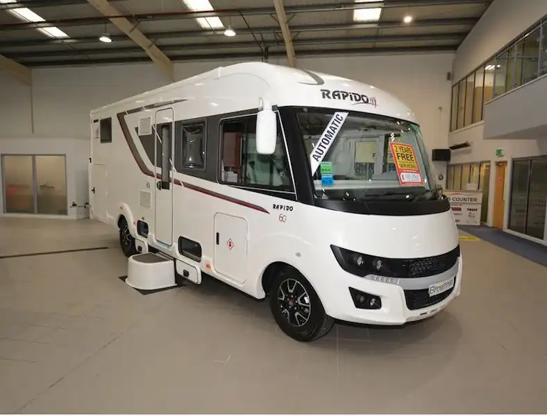 The Rapido 8066dF 60 Edition A-class motorhome  (Click to view full screen)