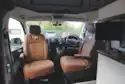 Cab seats in the Knights Custom Prestige Tourer campervan
