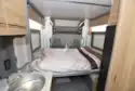The front bed in the Bailey Adamo 75-4DL motorhome