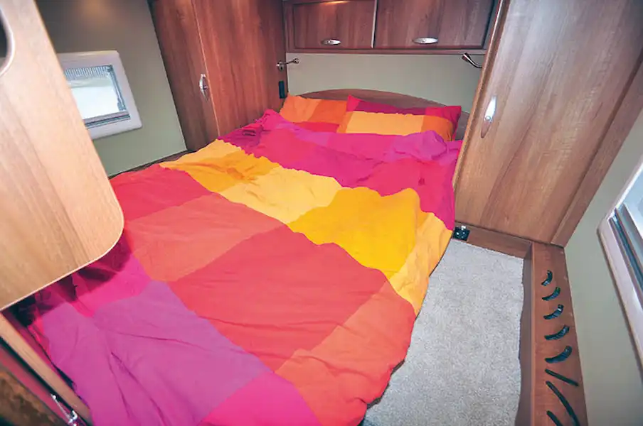 His and hers wardrobes are on either side of the bed (Click to view full screen)