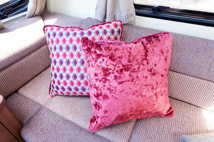 Four gorgeous cushions are part of the Phoenix options pack (Click to view full screen)