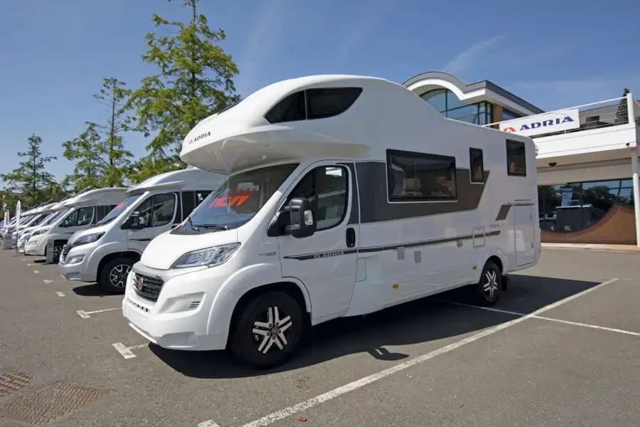 The Adria Coral XL Plus 600 DP motorhome (Click to view full screen)